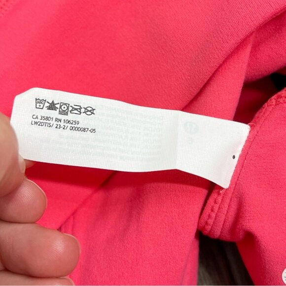 Lululemon NWT Align V-Neck Bra *Light Support, A/B Cup Lip Gloss - Picture 8 of 10